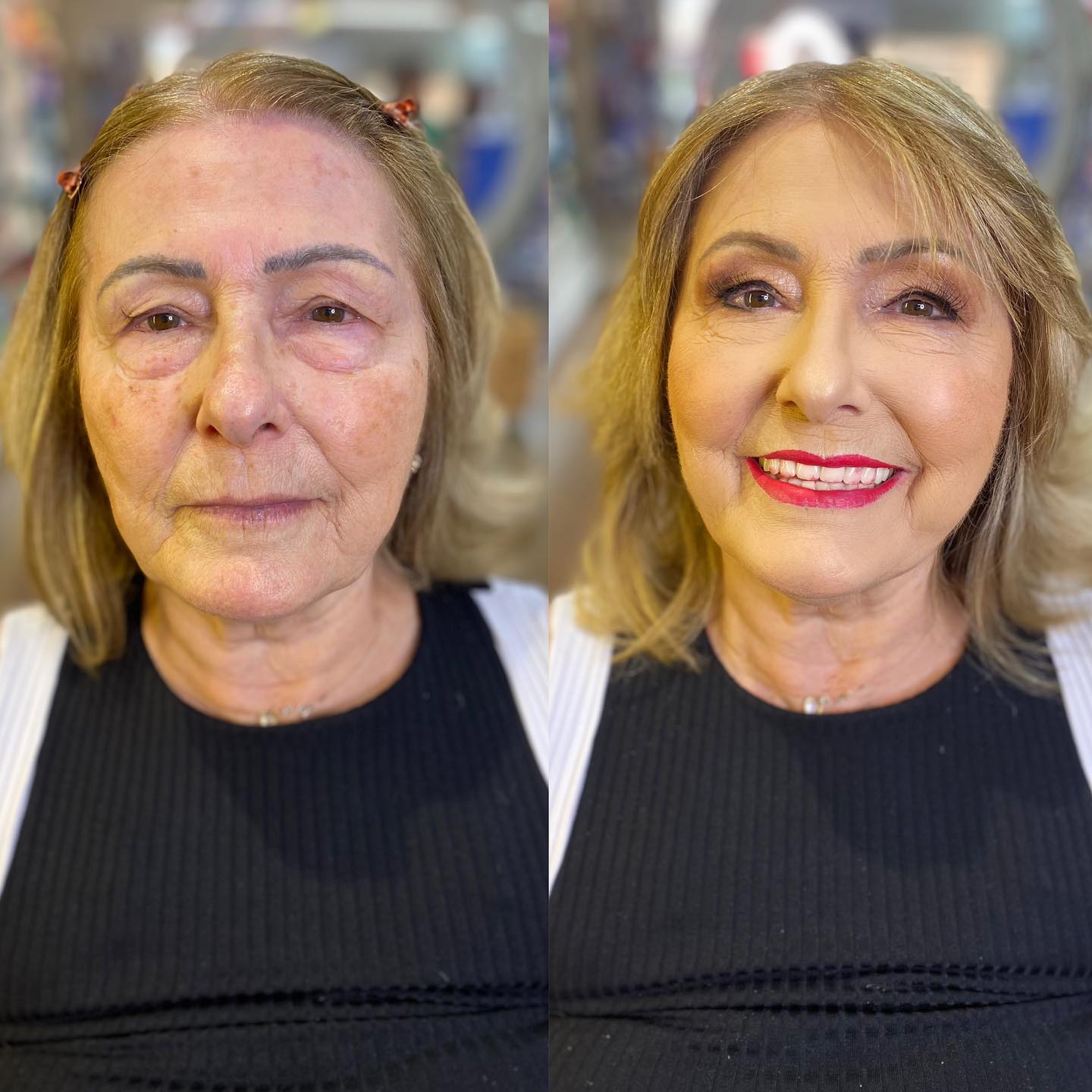 Maquiagem e Penteado